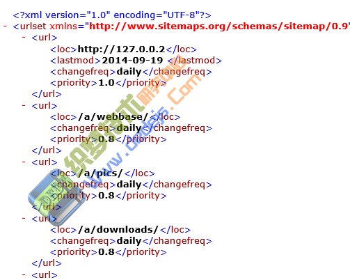 织梦DedeCMS网站sitemap地图生成插件